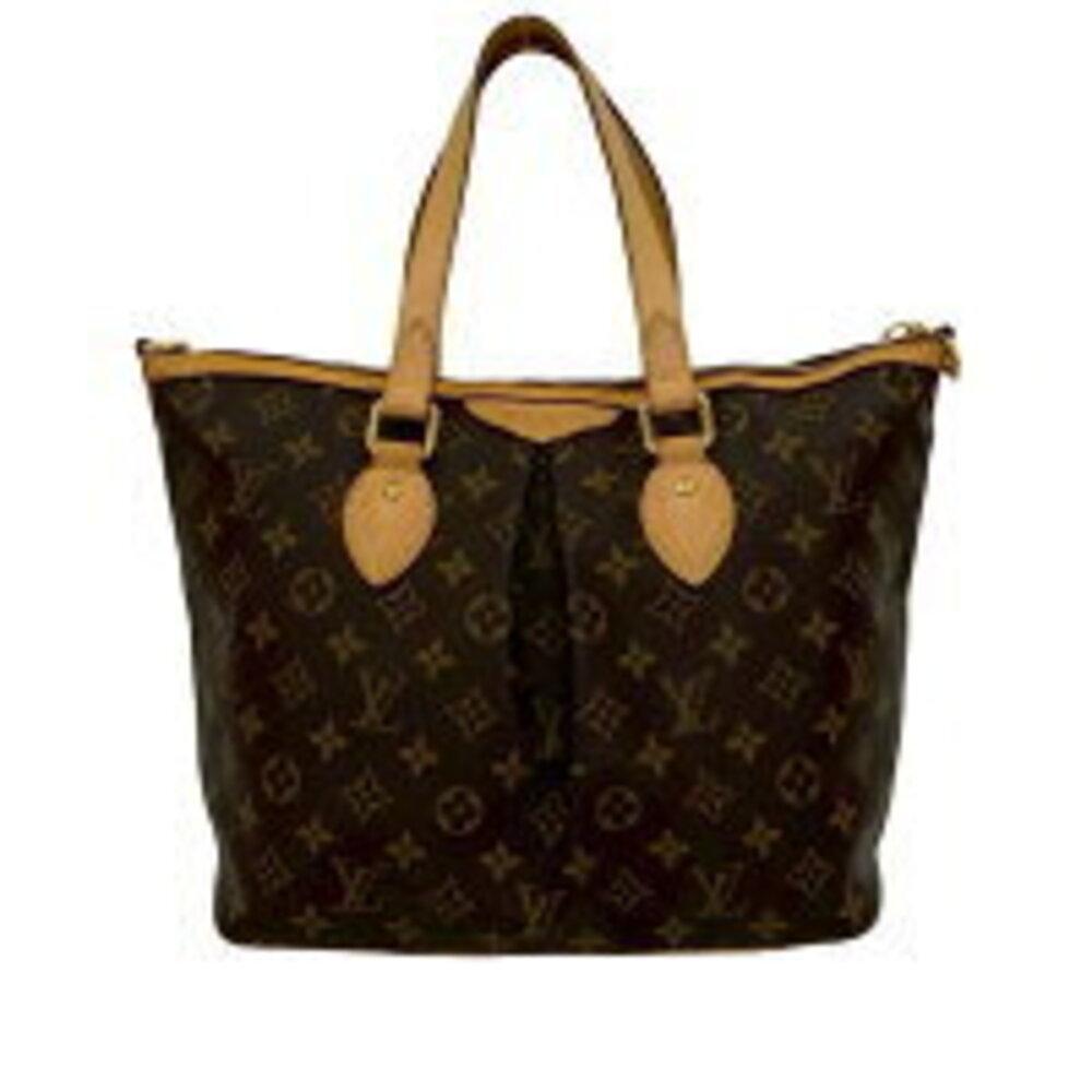 Louis Vuitton Palermo Monogram Leather Shoulder Bag Brown - Picture 3 of 9